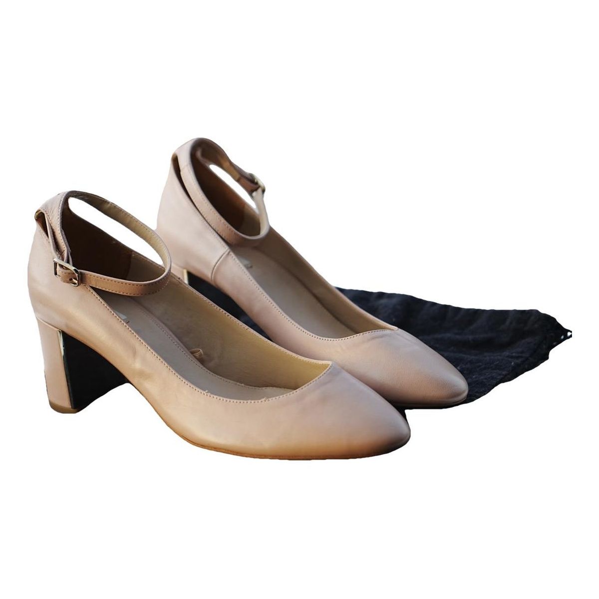 Massimo Dutti Leather heels - 39 EU