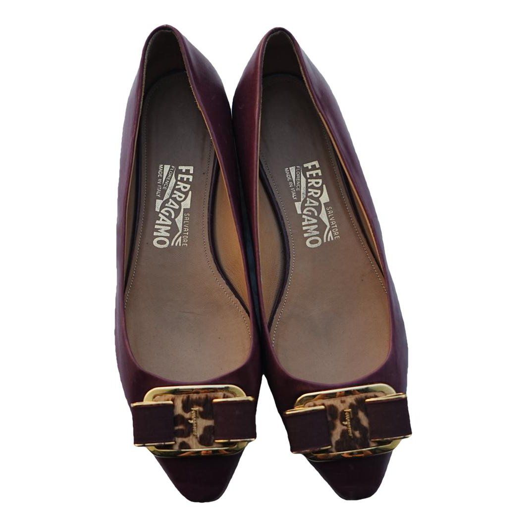 Salvatore Ferragamo Leather flats - 8.5 US