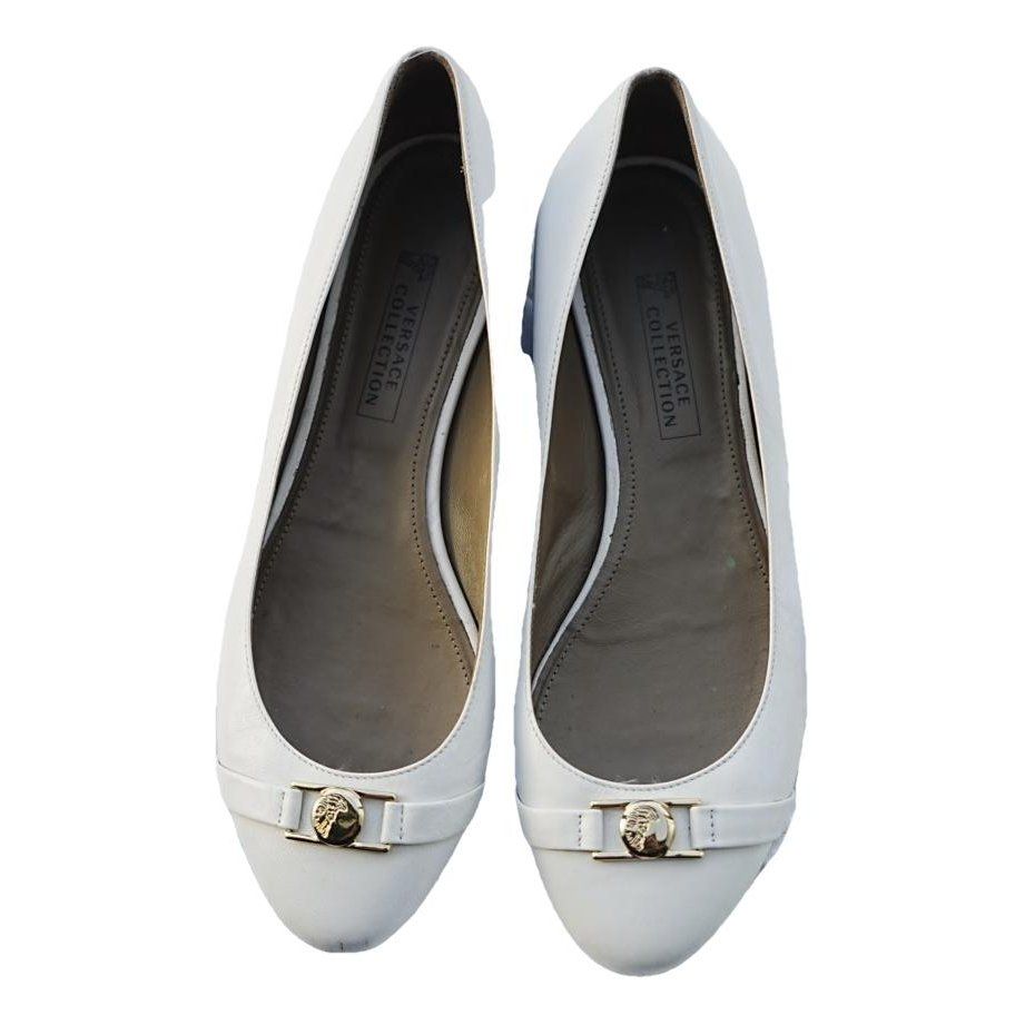 Versace Collection Leather flats - 39 EU